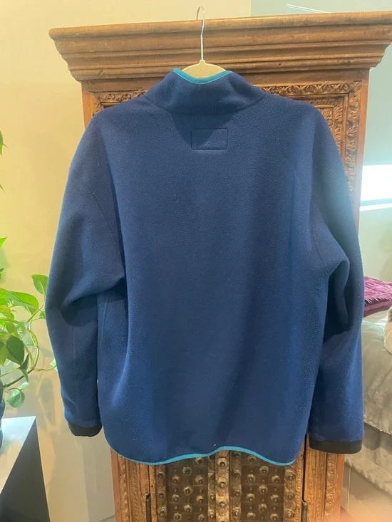 Red Zip Fleece - Picture 3 of 4